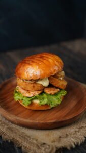 grilled smacker chicken burger